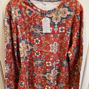 NWT Moroccan Tile Print Sweatshirt